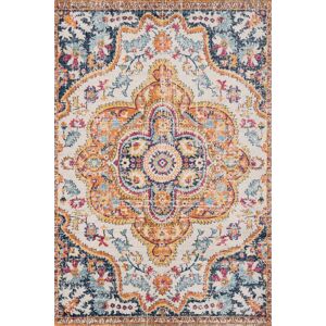 Kukoon Bright Multicolour Traditional Medallion Living Area Rug Size: 120 cm x 170 cm Multicolor 120 cm x 170 cm Kukoon Bright Multicolour Traditional Medallion Living Area Rug Size: 120 cm x 170 cm Multicolor 120 cm x 170 cm