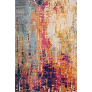 Kukoon Bright Multicolour Distressed Abstract Living Area Rug Size: 60 cm x 240 cm Multicolor 60 cm x 240 cm Kukoon Bright Multicolour Distressed Abstract Living Area Rug Size: 60 cm x 240 cm Multicolor 60 cm x 240 cm