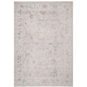 Kukoon Beige Vintage Distressed Traditional Persian Style Area Rug in Light Beige Size: 120 cm x 170 cm Light Beige 120 cm x 170 cm Kukoon Beige Vintage Distressed Traditional Persian Style Area Rug in Light Beige Size: 120 cm x 170 cm Light Beige 120 cm x 170 cm