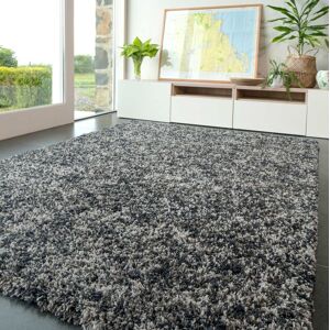 Kukoon Grey Charcoal Super Soft Shaggy Area Rug in Stone Size: 120 cm x 170 cm Stone 120 cm x 170 cm Kukoon Grey Charcoal Super Soft Shaggy Area Rug in Stone Size: 120 cm x 170 cm Stone 120 cm x 170 cm