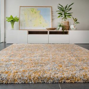 Kukoon Orange Silver Super Soft Shaggy Area Rug in Copper Size: 160 cm x 230 cm Copper 160 cm x 230 cm Kukoon Orange Silver Super Soft Shaggy Area Rug in Copper Size: 160 cm x 230 cm Copper 160 cm x 230 cm