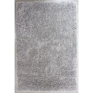 Kukoon Soft Fluffy Thick Pile Shaggy Area Rug, Living Room Bedroom Carpet Runner in Silver Size: 80 cm x 150 cm Silver 80 cm x 150 cm Kukoon Soft Fluffy Thick Pile Shaggy Area Rug, Living Room Bedroom Carpet Runner in Silver Size: 80 cm x 150 cm Silver 80 cm x 150 cm