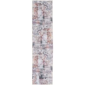 Kukoon Grey Distressed Abstract Hallway Runner Rug Non Slip & Washable Size: 60 cm x 240 cm Multicolor 60 cm x 240 cm Kukoon Grey Distressed Abstract Hallway Runner Rug Non Slip & Washable Size: 60 cm x 240 cm Multicolor 60 cm x 240 cm