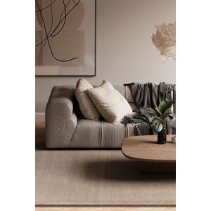 Kukoon Natural Wool Plush Deep Pile Area Rug Beige, Grey, Green in Grey Size: 190 cm x 280 cm Grey 190 cm x 280 cm Kukoon Natural Wool Plush Deep Pile Area Rug Beige, Grey, Green in Grey Size: 190 cm x 280 cm Grey 190 cm x 280 cm