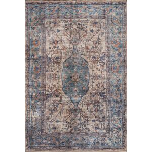 Kukoon Blue Distressed Soft Washable & Liquid Repellent Living Room Area Rug in Duck Egg Blue Size: 80 cm x 300 cm Duck Egg Blue 80 cm x 300 cm Kukoon Blue Distressed Soft Washable & Liquid Repellent Living Room Area Rug in Duck Egg Blue Size: 80 cm x 300 cm Duck Egg Blue 80 cm x 300 cm