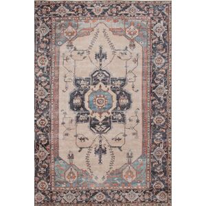 Kukoon Cream Distressed Soft Washable & Liquid Repellent Living Room Area Rug in Light Beige Size: 160 cm x 230 cm Light Beige 160 cm x 230 cm Kukoon Cream Distressed Soft Washable & Liquid Repellent Living Room Area Rug in Light Beige Size: 160 cm x 230 cm Light Beige 160 cm x 230 cm