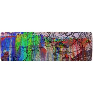 Benjamin Tate Design Big Ben & Trees Painted Runner Rug in Natural Size: 67 cm x 230 cm Natural 67 cm x 230 cm Benjamin Tate Design Big Ben & Trees Painted Runner Rug in Natural Size: 67 cm x 230 cm Natural 67 cm x 230 cm