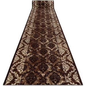 RugsX Anti-Slip Romance Runner in Brown Size: 100 cm x 370 cm Brown 100 cm x 370 cm RugsX Anti-Slip Romance Runner in Brown Size: 100 cm x 370 cm Brown 100 cm x 370 cm