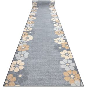 RugsX Anti-Slip Margaretka Runner in Grey Size: 67 cm x 280 cm Grey 67 cm x 280 cm RugsX Anti-Slip Margaretka Runner in Grey Size: 67 cm x 280 cm Grey 67 cm x 280 cm