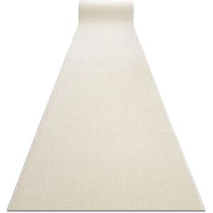 RugsX Karmel Plain Runner in White Size: 100 cm x 240 cm White 100 cm x 240 cm RugsX Karmel Plain Runner in White Size: 100 cm x 240 cm White 100 cm x 240 cm