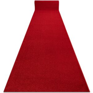 RugsX Karmel Plain Runner in Red Size: 140 cm x 210 cm Red 140 cm x 210 cm RugsX Karmel Plain Runner in Red Size: 140 cm x 210 cm Red 140 cm x 210 cm