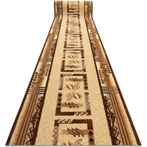 RugsX Bcf Jaś Runner in Beige Size: 80 cm x 390 cm Beige 80 cm x 390 cm RugsX Bcf Jaś Runner in Beige Size: 80 cm x 390 cm Beige 80 cm x 390 cm