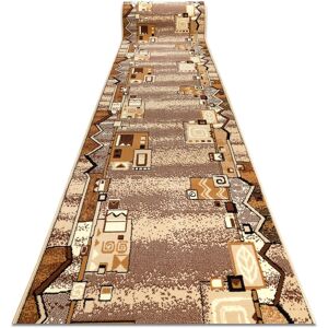 RugsX Bcf Szlaczek Runner in Beige Size: 80 cm x 510 cm Beige 80 cm x 510 cm RugsX Bcf Szlaczek Runner in Beige Size: 80 cm x 510 cm Beige 80 cm x 510 cm