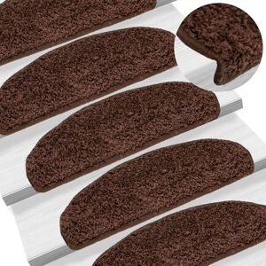 Berkfield Home Carpet Stair Treads 15 pcs Brown 65x21x4 cm Size: Medium Brown Medium Berkfield Home Carpet Stair Treads 15 pcs Brown 65x21x4 cm Size: Medium Brown Medium