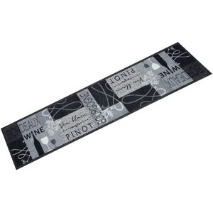 Berkfield Home Kitchen Rug Washable Wine Grey 60x300 cm Velvet Grey 60x300 cm Berkfield Home Kitchen Rug Washable Wine Grey 60x300 cm Velvet Grey 60x300 cm