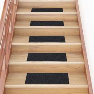 Berkfield Home Self-adhesive Stair Mats Rectangular 15 pcs 60x25 cm Grey Size: Medium Grey Medium Berkfield Home Self-adhesive Stair Mats Rectangular 15 pcs 60x25 cm Grey Size: Medium Grey Medium