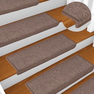 Berkfield Home Carpet Stair Treads 15 pcs 65x21x4 cm Brown Size: Medium Brown Medium Berkfield Home Carpet Stair Treads 15 pcs 65x21x4 cm Brown Size: Medium Brown Medium