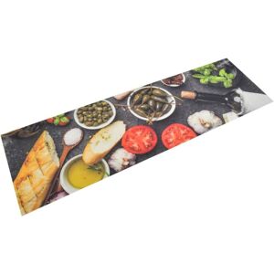 Berkfield Home Kitchen Rug Washable Wine & Dinner 45x150 cm Velvet Multicolor 45x150 cm Berkfield Home Kitchen Rug Washable Wine & Dinner 45x150 cm Velvet Multicolor 45x150 cm