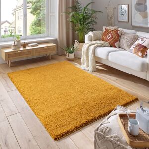 Smart Living Soft Fluffy 5cm Thick Pile Shaggy Area Rugs for Living Room, Bedroom in Gold Size: 120 cm x 170 cm Gold 120 cm x 170 cm Smart Living Soft Fluffy 5cm Thick Pile Shaggy Area Rugs for Living Room, Bedroom in Gold Size: 120 cm x 170 cm Gold 120 cm x 170 cm