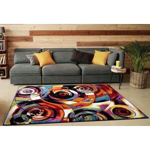 Smart Living Modern Hand Carved Multicolour Soft Thick Area Rug - Moonlight in Orange Size: 60 cm x 110 cm Orange 60 cm x 110 cm Smart Living Modern Hand Carved Multicolour Soft Thick Area Rug - Moonlight in Orange Size: 60 cm x 110 cm Orange 60 cm x 110 cm