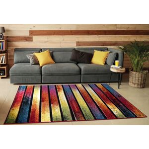 Smart Living Modern Hand Carved Multicolour Soft Thick Area Rug - Stripes Size: 160 cm x 230 cm Multicolor 160 cm x 230 cm Smart Living Modern Hand Carved Multicolour Soft Thick Area Rug - Stripes Size: 160 cm x 230 cm Multicolor 160 cm x 230 cm