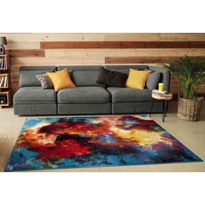 Smart Living Modern Hand Carved Multicolour Soft Thick Area Rug - Splash in Terracotta Size: 60 cm x 110 cm Terracotta 60 cm x 110 cm Smart Living Modern Hand Carved Multicolour Soft Thick Area Rug - Splash in Terracotta Size: 60 cm x 110 cm Terracotta 60 cm x 110 cm