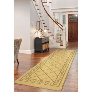 Smart Living Tribela Heavy Duty Machine Washable Hallway Kitchen Non Slip Door Mat in Gold Size: 80 cm x 300 cm Gold 80 cm x 300 cm Smart Living Tribela Heavy Duty Machine Washable Hallway Kitchen Non Slip Door Mat in Gold Size: 80 cm x 300 cm Gold 80 cm x 300 cm