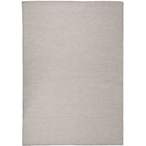 Berkfield Home Outdoor Flatweave Rug 140x200 cm Taupe in Beige Size: 100 cm diameter Beige 100 cm diameter Berkfield Home Outdoor Flatweave Rug 140x200 cm Taupe in Beige Size: 100 cm diameter Beige 100 cm diameter