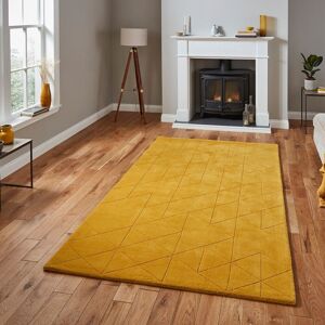 The Rug Shop UK Yellow Luxurious Modern Easy to clean Machine Made Chequered Area Rug Size: 150 cm x 230 cm Yellow 150 cm x 230 cm The Rug Shop UK Yellow Luxurious Modern Easy to clean Machine Made Chequered Area Rug Size: 150 cm x 230 cm Yellow 150 cm x 230 cm