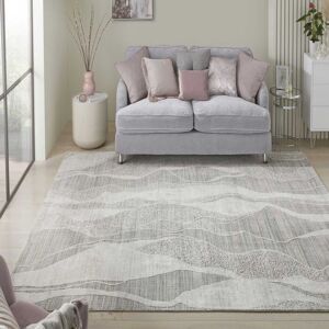 The Rug Shop UK Grey Modern Abstract Viscose Luxurious Easy to Clean Area Rug Size: 170 cm x 240 cm Grey 170 cm x 240 cm The Rug Shop UK Grey Modern Abstract Viscose Luxurious Easy to Clean Area Rug Size: 170 cm x 240 cm Grey 170 cm x 240 cm