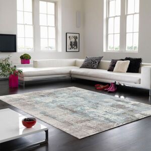 The Rug Shop UK Blue Handmade Abstract Viscose Luxurious Easy To Clean Area Rug Size: 120 cm x 170 cm Blue 120 cm x 170 cm The Rug Shop UK Blue Handmade Abstract Viscose Luxurious Easy To Clean Area Rug Size: 120 cm x 170 cm Blue 120 cm x 170 cm