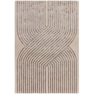The Rug Shop UK Cream Handmade Modern Easy to clean Striped Area Rug Size: 200 cm x 300 cm Cream 200 cm x 300 cm The Rug Shop UK Cream Handmade Modern Easy to clean Striped Area Rug Size: 200 cm x 300 cm Cream 200 cm x 300 cm