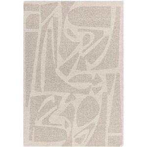 The Rug Shop UK Cream Handmade Modern Easy to clean Machine Made Abstract Area Rug Size: 200 cm x 290 cm Cream 200 cm x 290 cm The Rug Shop UK Cream Handmade Modern Easy to clean Machine Made Abstract Area Rug Size: 200 cm x 290 cm Cream 200 cm x 290 cm