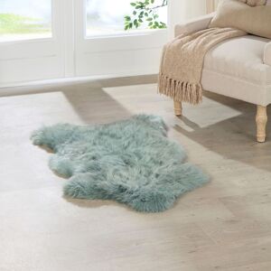 Native Natural Mint Green British Sheepskin Rug Size: Large Mint Large Native Natural Mint Green British Sheepskin Rug Size: Large Mint Large
