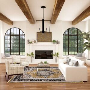 The Rug Shop UK Gold Luxurious Traditional Easy to clean Machine Made Border Area Rug Size: 240 cm x 330 cm Gold 240 cm x 330 cm The Rug Shop UK Gold Luxurious Traditional Easy to clean Machine Made Border Area Rug Size: 240 cm x 330 cm Gold 240 cm x 330 cm