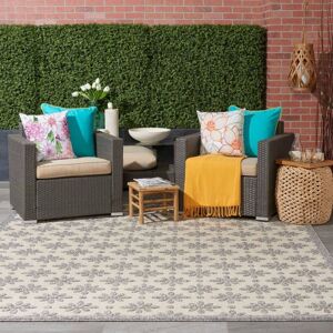 The Rug Shop UK Cream Abstract Polypropylene Optical 3D Outdoor Easy To Clean Rug Size: 160 cm x 220 cm Cream 160 cm x 220 cm The Rug Shop UK Cream Abstract Polypropylene Optical 3D Outdoor Easy To Clean Rug Size: 160 cm x 220 cm Cream 160 cm x 220 cm