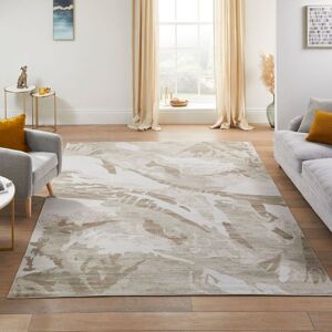The Rug Shop UK Modern Abstract Stain-Resistant Beige Easy to Clean Machine Made Area Rug Size: 160 cm x 220 cm Beige 160 cm x 220 cm The Rug Shop UK Modern Abstract Stain-Resistant Beige Easy to Clean Machine Made Area Rug Size: 160 cm x 220 cm Beige 160 cm x 220 cm