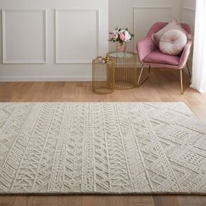 The Rug Shop UK Beige Modern Wool Easy to clean Hand Made Geometric Area Rug Size: 200 cm x 280 cm Beige 200 cm x 280 cm The Rug Shop UK Beige Modern Wool Easy to clean Hand Made Geometric Area Rug Size: 200 cm x 280 cm Beige 200 cm x 280 cm