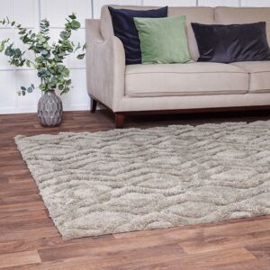 The Rug Shop UK Beige Modern Shaggy Easy to clean Hand Made Geometric Area Rug Size: 160 cm x 230 cm Beige 160 cm x 230 cm The Rug Shop UK Beige Modern Shaggy Easy to clean Hand Made Geometric Area Rug Size: 160 cm x 230 cm Beige 160 cm x 230 cm
