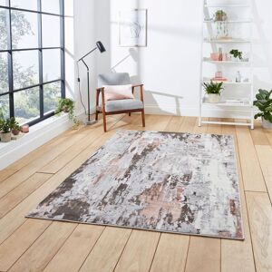 The Rug Shop UK Rose Grey Abstract 8mm Thick Modern Easy to Clean Stain-Resistant Rug Size: 200 cm x 290 cm Grey 200 cm x 290 cm The Rug Shop UK Rose Grey Abstract 8mm Thick Modern Easy to Clean Stain-Resistant Rug Size: 200 cm x 290 cm Grey 200 cm x 290 cm