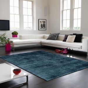 The Rug Shop UK Handmade Luxurious Modern Plain Easy To Clean Area Rug in Teal Size: 240 cm x 340 cm Teal 240 cm x 340 cm The Rug Shop UK Handmade Luxurious Modern Plain Easy To Clean Area Rug in Teal Size: 240 cm x 340 cm Teal 240 cm x 340 cm