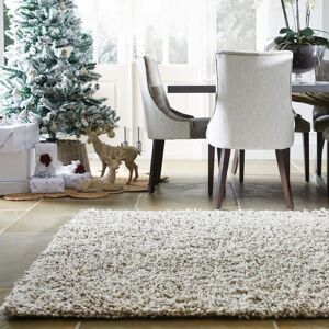 The Rug Shop UK Beige Luxurious Shaggy Easy to clean Hand Made Plain Area Rug Size: 160 cm x 230 cm Beige 160 cm x 230 cm The Rug Shop UK Beige Luxurious Shaggy Easy to clean Hand Made Plain Area Rug Size: 160 cm x 230 cm Beige 160 cm x 230 cm