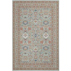 The Rug Shop UK Traditional Border Floral Blue Easy to clean Machine Made Area Rug Size: 135 cm x 200 cm Blue 135 cm x 200 cm The Rug Shop UK Traditional Border Floral Blue Easy to clean Machine Made Area Rug Size: 135 cm x 200 cm Blue 135 cm x 200 cm