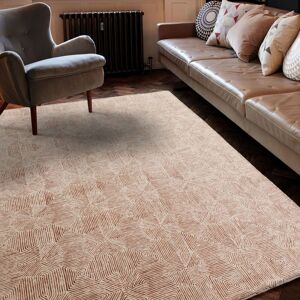 The Rug Shop UK Orange Luxurious Modern Easy to clean Hand Made Geometric Area Rug Size: 200 cm x 300 cm Orange 200 cm x 300 cm The Rug Shop UK Orange Luxurious Modern Easy to clean Hand Made Geometric Area Rug Size: 200 cm x 300 cm Orange 200 cm x 300 cm