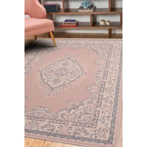 The Rug Shop UK Pink Traditional Easy to clean Machine Made Border Floral Area Rug Size: 67 cm x 300 cm Pink 67 cm x 300 cm The Rug Shop UK Pink Traditional Easy to clean Machine Made Border Floral Area Rug Size: 67 cm x 300 cm Pink 67 cm x 300 cm