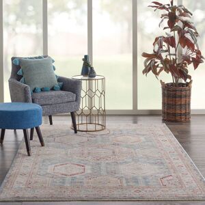 The Rug Shop UK Multi Border Traditional Geometric Polyester Easy To Clean Rug Size: 160 cm x 235 cm Multicolor 160 cm x 235 cm The Rug Shop UK Multi Border Traditional Geometric Polyester Easy To Clean Rug Size: 160 cm x 235 cm Multicolor 160 cm x 235 cm