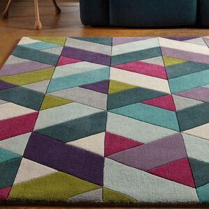 The Rug Shop UK Multi Modern Handmade Easy to clean Geometric Area Rug Size: 120 cm x 170 cm Multicolor 120 cm x 170 cm The Rug Shop UK Multi Modern Handmade Easy to clean Geometric Area Rug Size: 120 cm x 170 cm Multicolor 120 cm x 170 cm