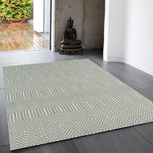 The Rug Shop UK Handmade Modern Wool Easy To Clean Stain-Resistant Rug in Teal Size: 200 cm x 300 cm Teal 200 cm x 300 cm The Rug Shop UK Handmade Modern Wool Easy To Clean Stain-Resistant Rug in Teal Size: 200 cm x 300 cm Teal 200 cm x 300 cm