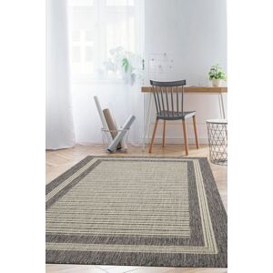 The Rug Shop UK Grey Border Modern Striped Easy To Clean Area Rug Size: 80 cm x 150 cm Grey 80 cm x 150 cm The Rug Shop UK Grey Border Modern Striped Easy To Clean Area Rug Size: 80 cm x 150 cm Grey 80 cm x 150 cm
