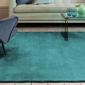 The Rug Shop UK Handmade Luxurious Modern Plain Wool Easy To Clean Area Rug in Teal Size: 70 cm x 240 cm Teal 70 cm x 240 cm The Rug Shop UK Handmade Luxurious Modern Plain Wool Easy To Clean Area Rug in Teal Size: 70 cm x 240 cm Teal 70 cm x 240 cm